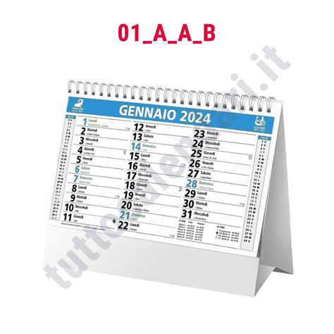 Calendario Da Banco Personalizzato Aziendale Serie 01 A A Tutto