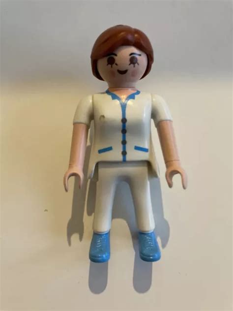 Playmobil Infirmiere Hopital Personnage Femme Fille Eur Picclick Fr