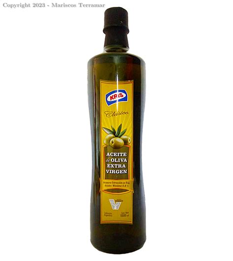 7771214002625 Aceite De Oliva Extra Virgen Kris 1000ml