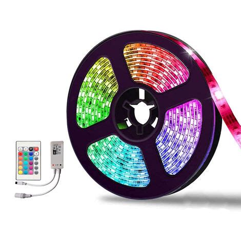 Striscia Led M Adesiva Multicolor V Smart Wifi Control Rgb