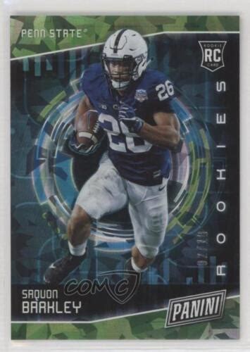 Cyber Monday Rookies Cracked Ice Thick Stock Saquon Barkley