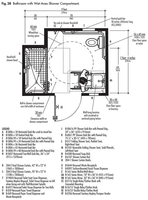 Ada Design Solutions For Bathrooms With Shower Compartments Casa