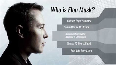 Elon Musk Visionary Leader Entrepreneur Youtube