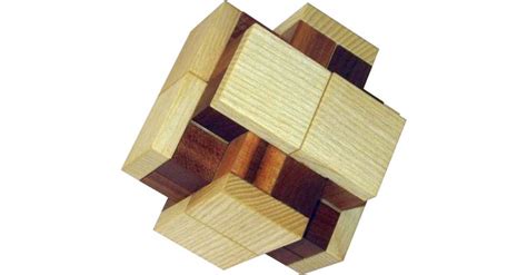 Duodeciburr European Wood Puzzles Puzzle Master Inc