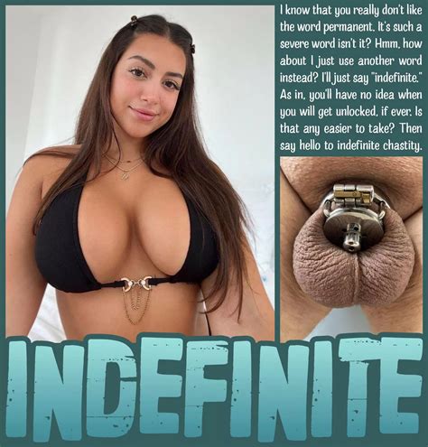 INDEFINITE Chastity Femdom Denial Nudes Keyholdercaptions NUDE PICS ORG