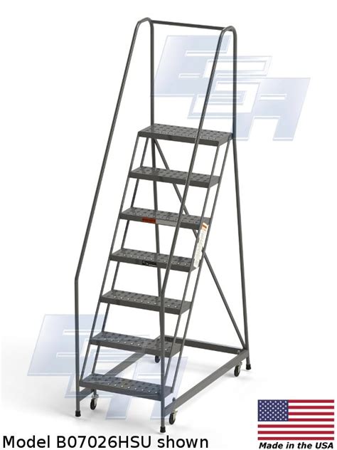 Fixed Vertical Cage Ladders Ega Products Inc