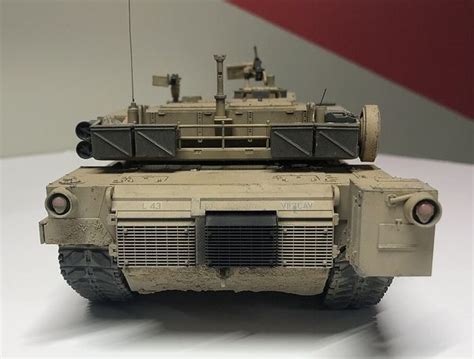 Mô hình quân sự U S M1A1 Abrams with Mine Plow 1 35 Tamiya 35158