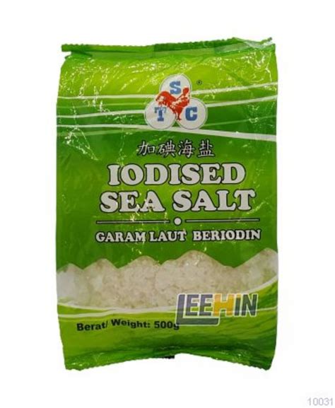 Garam Kasar Beriodin Stc 500gm 粗盐 Coarse Salt 10031 10032 14804 Sugar And Salt Gula And Garam 糖盐