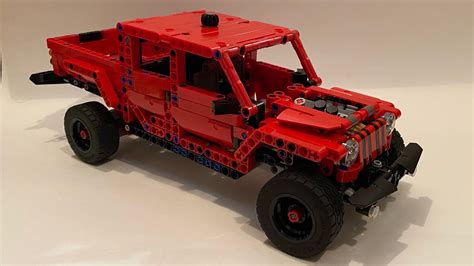 Lego Technic Moc Jeep Gladiator Youtube