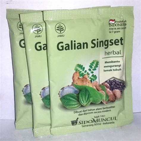 Jual Jamu Galian Singset Sidomuncul Ecer Dan Grosir Shopee Indonesia