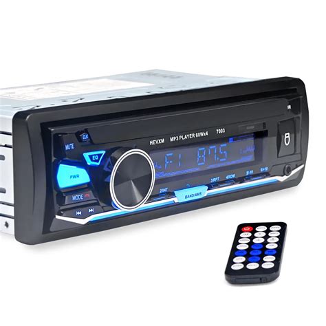 Din Car Audio Auto Radio Stereo Music Bluetooth Mp Player Fm