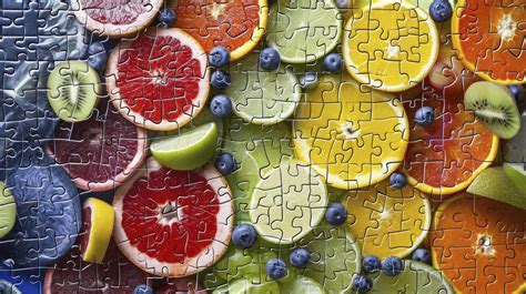 Fruit Puzzle Stock Photos, Images and Backgrounds for Free Download