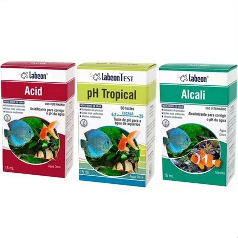 Kit Testes Alcon Labcon Acid Alcali Ph Tropical MercadoLivre