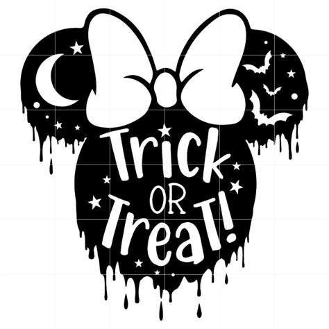 Trick Or Treat Minnie SVG Disney Halloween Diy Diy Halloween Shirts