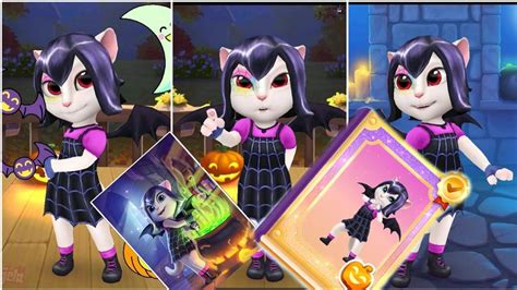 Spooky Costume Unlocked 🎃 Halloween Special Sticker Album Talking Angela Youtube