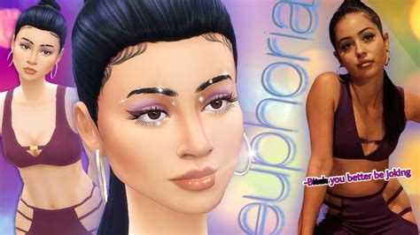 MADDY PEREZ From EUPHORIA The Sims 4 YouTube