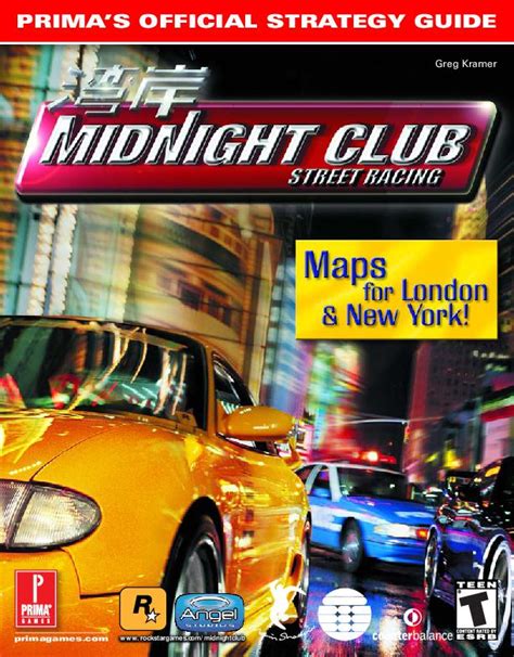 Midnight Club Street Racing Primas Official Strategy Guide 2000