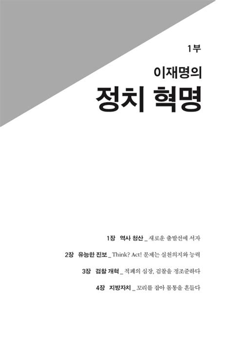 알라딘 전자책 이재명 대한민국 혁명하라