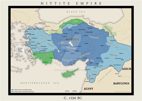 The Hittite empire 1250 BC by Niceillustrator on DeviantArt