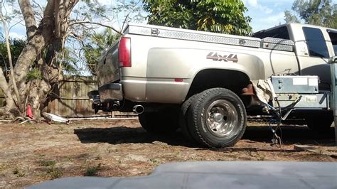 2000 Gmc K3500 454 Vortec Exhaust Youtube