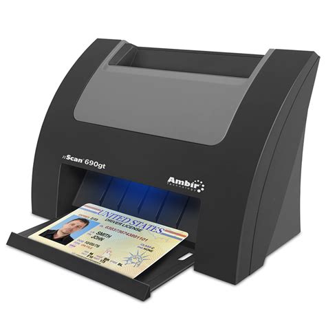 Buy Ambir Nscan Gt High Speed Vertical Card Scanner With Ambirscan