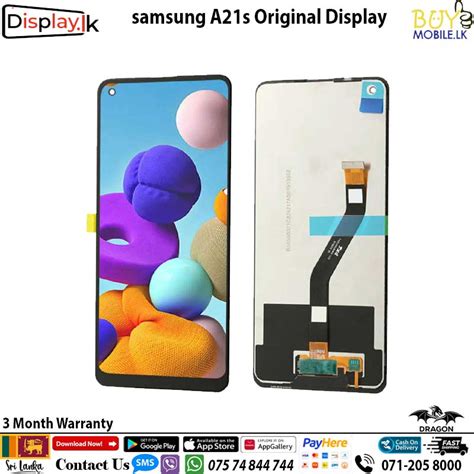 Samsung A21s Original Display Display LK