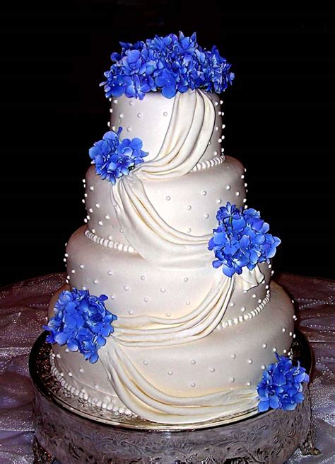 Blue Wedding Cakes Designs ~ Tyler Living