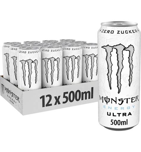 Monster 12x Monster Ultra White 500 Ml Deindeal