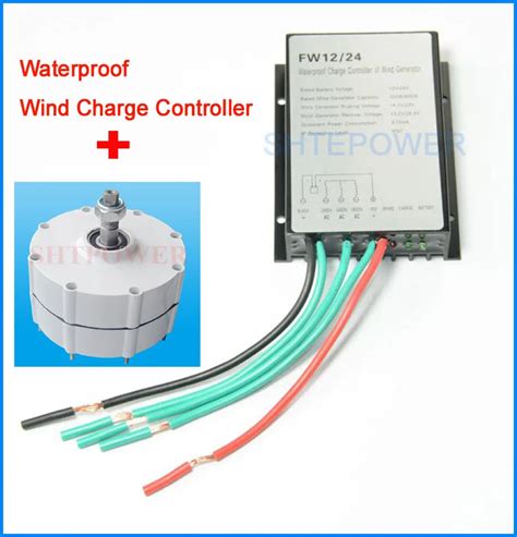 600w Wind Generator 24v System 600rm Rated Rotated Speed Max Power 650w24v Wind Waterproof