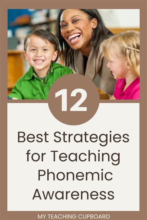 12 Effective Strategies For Teaching Phonemic Awareness — My Teaching