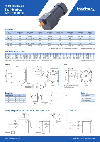 All Power Tronic Drive Systems Gmbh Catalogs And Technical Brochures