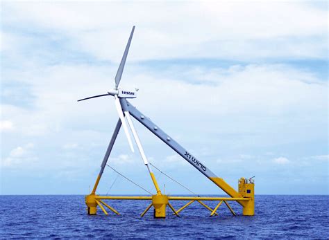 Pyramidic Offshore X1 Wind Turbine Moves Toward The Air S Direction To