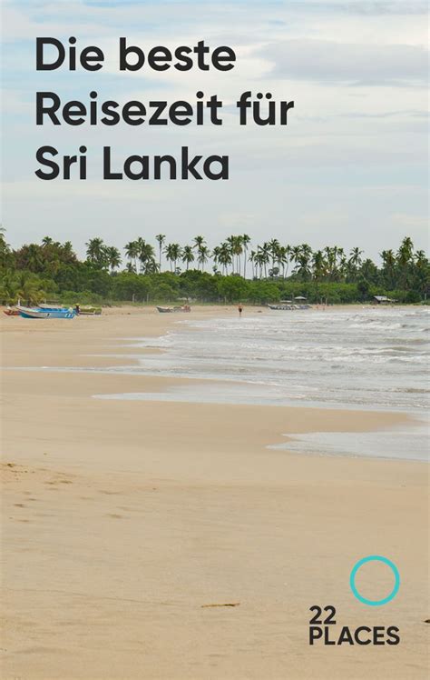 Beste Reisezeit Sri Lanka Ostküste Westküste Südküste Beste