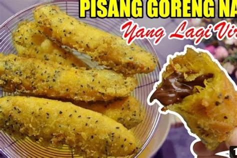 Lagi Trend Pisang Goreng Naga Kriuk Miliki Ciri Khas Renyah Dan Gurih