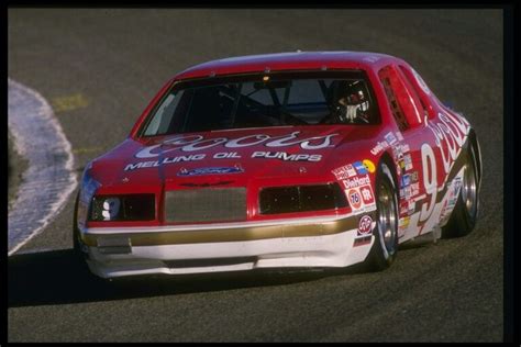 1985 Bill Elliott S 9 Ford Thunderbird Dirt Car Racing Nascar Race