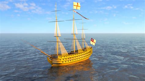 3D Hms Victory Flagship Model - TurboSquid 1460515