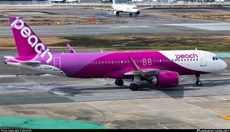 Ja P Peach Airbus A N Photo By Zuck Zx Id