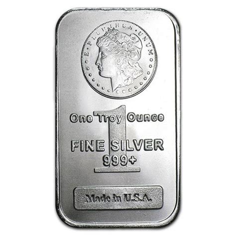 Compare Prices Of Morgan Design 1 Oz Silver Bar From Online Dealers