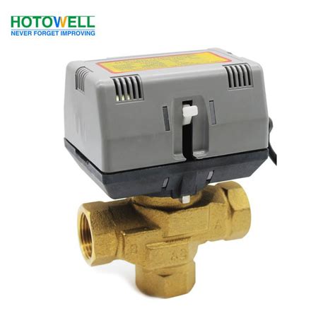 China Honeywell Motorizado De Puertos Serie Vc Hydronic El Ctrico De