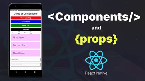 Components And Props In React Native React Native Tutorial