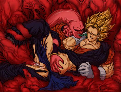 Rule 34 2boys Anal Cum Dragon Ball Dragon Ball Z Earrings Gay Majin Buu Male Male Only Malesub