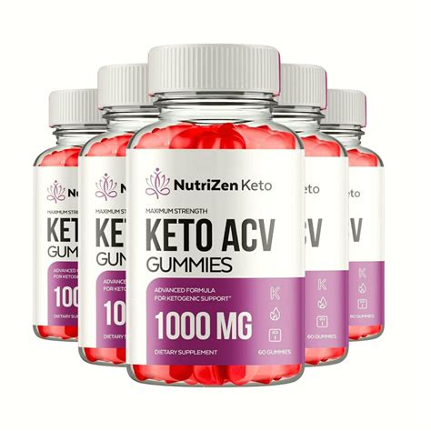 5 Pack Nutrizen Keto Gummies Nutrizen Keto Acv Gummies Weight Loss