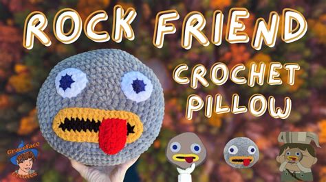 Rock Friend Crochet Pillow Tutorial An Over The Garden Wall Rock