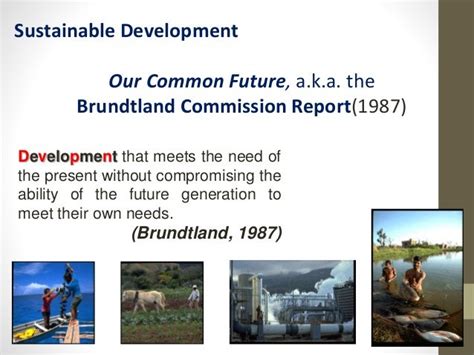 Sustainable Development Brundtland Report Ppp Equity