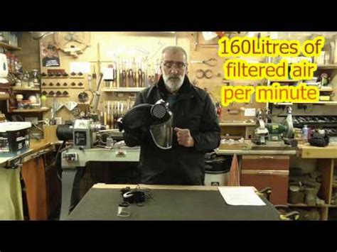 Wood Turning The JSP Powercap Active IP Powered Respirator YouTube