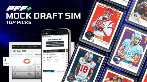 Pffs Mock Draft Simulator Most Picked 2024 Nfl Draft Prospects For