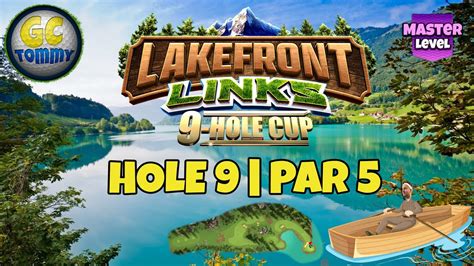 Master QR Hole 9 Par 5 ALBA Lakefront Links 9 Hole Cup Golf