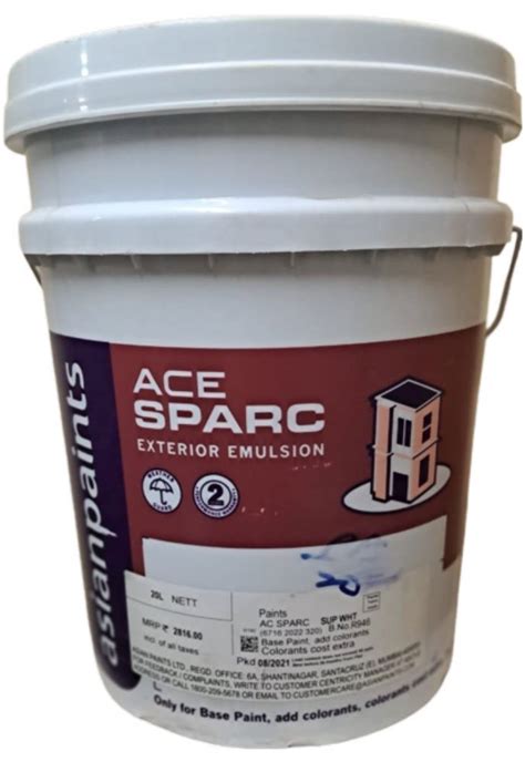 Asian Ace Sparc Exterior Emulsion Paints L At Rs Bucket In