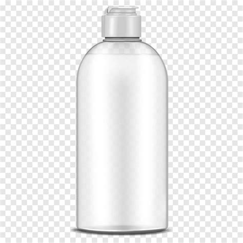 Bouteille En Plastique Transparent Avec Bouchon Vis Rempli De Liquide