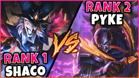 Pink Ward Shaco Vs Rank Pyke Na Battle Of The Annoying One Tricks